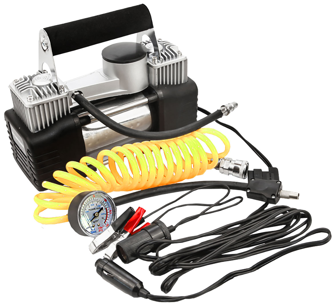 Изображение товара Автокомпрессор Edon WM102-7 электрический для шин 12 В 10 атм