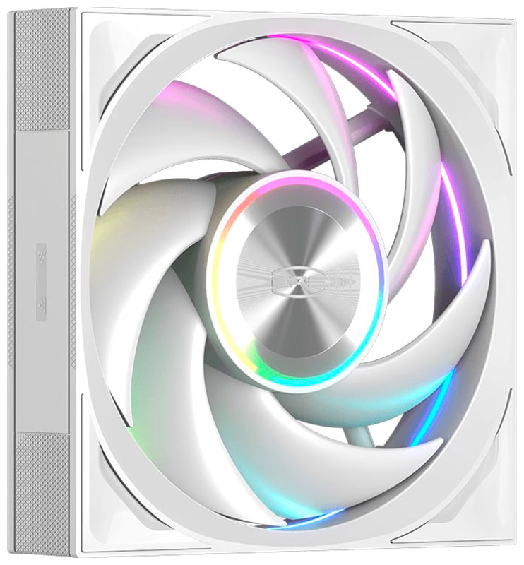Изображение товара Вентилятор для корпуса PCCooler F7 X120 ARGB 120mm белый с подсветкой ARGB