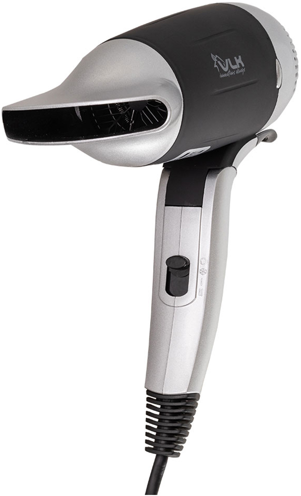 

Фен VLK Style-103, серебристый/ черный, Черный/серебристый