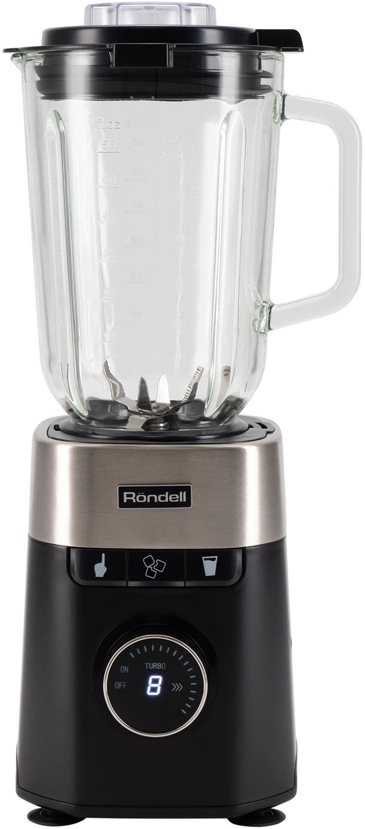

Блендер стационарный Rondell RDE-1254, Черный/стальной