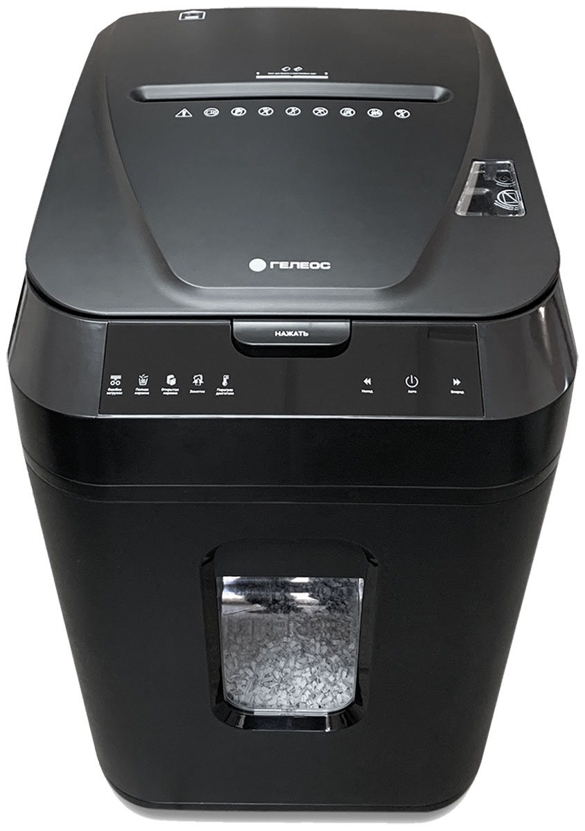 Изображение товара Уничтожитель бумаги (шредер) Гелеос АП40-4