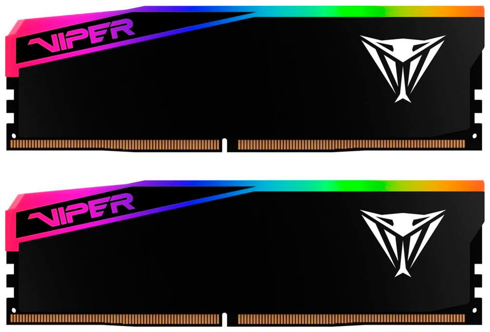 Изображение товара Оперативная память Patriot Memory DDR5 32GB (2x16GB) 6000MHz Viper RGB (VEUR532G6028K)