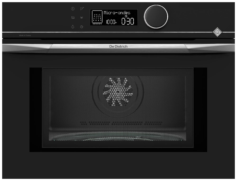 

Встраиваемая микроволновая печь СВЧ De Dietrich DKE4535X, Черный/нержавеющая сталь