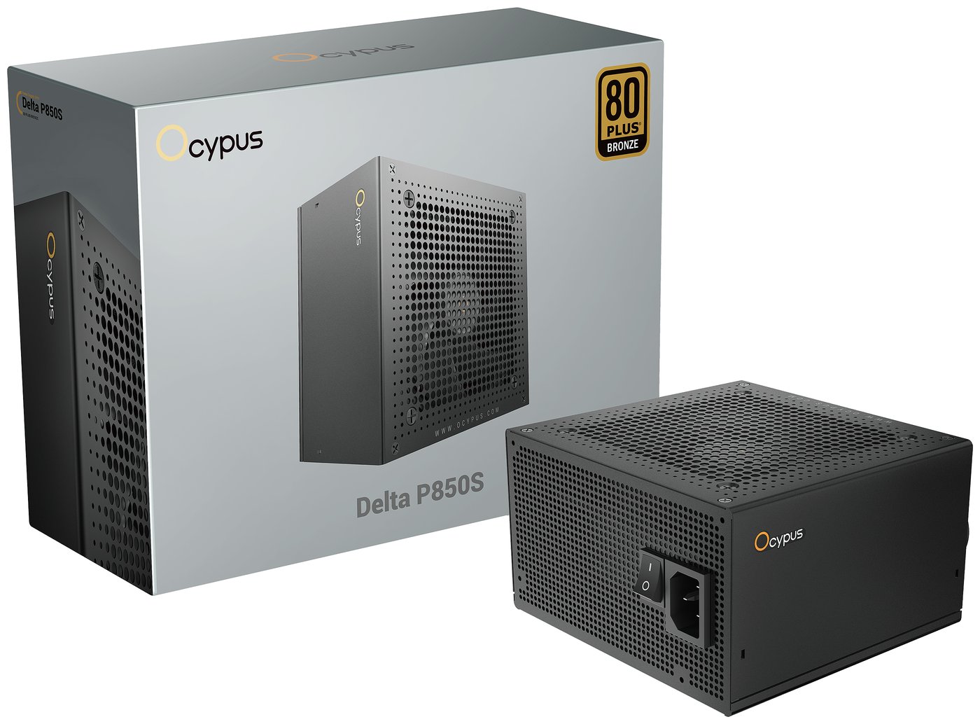 Изображение товара Блок питания Ocypus Delta P850S 850W 80+ Bronze ATX 3.1 (P850S-BF)