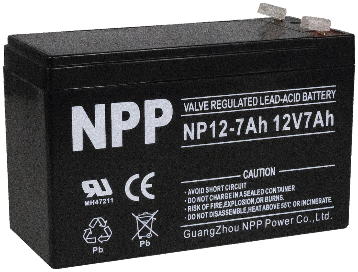 Изображение товара Аккумуляторная батарея NPP NP12-7 (12V7AhF2)