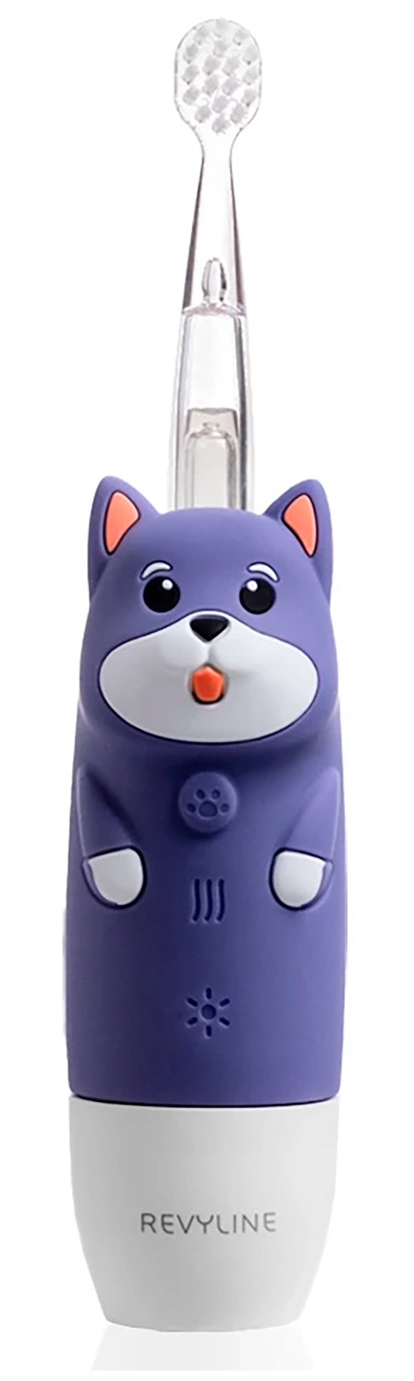 Изображение товара Детская электрическая зубная щетка Revyline RL 025 Baby Dog, голубая