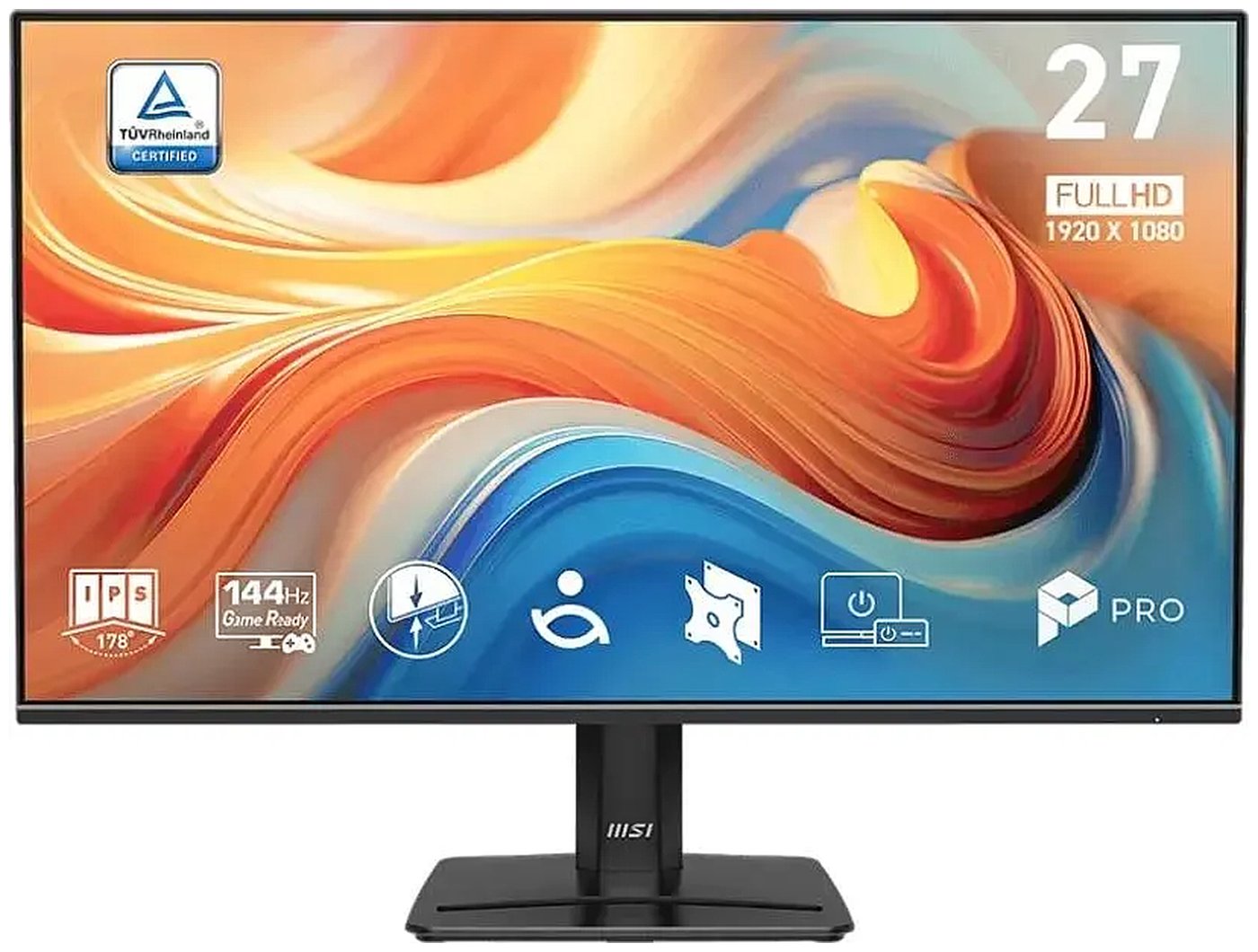 Изображение товара ЖК монитор MSI PRO MP271 E14A 144 Гц, IPS, Full HD, антибликовый Изображение товара ЖК монитор MSI PRO MP271 E14A 144 Гц, IPS, Full HD, антибликовый
