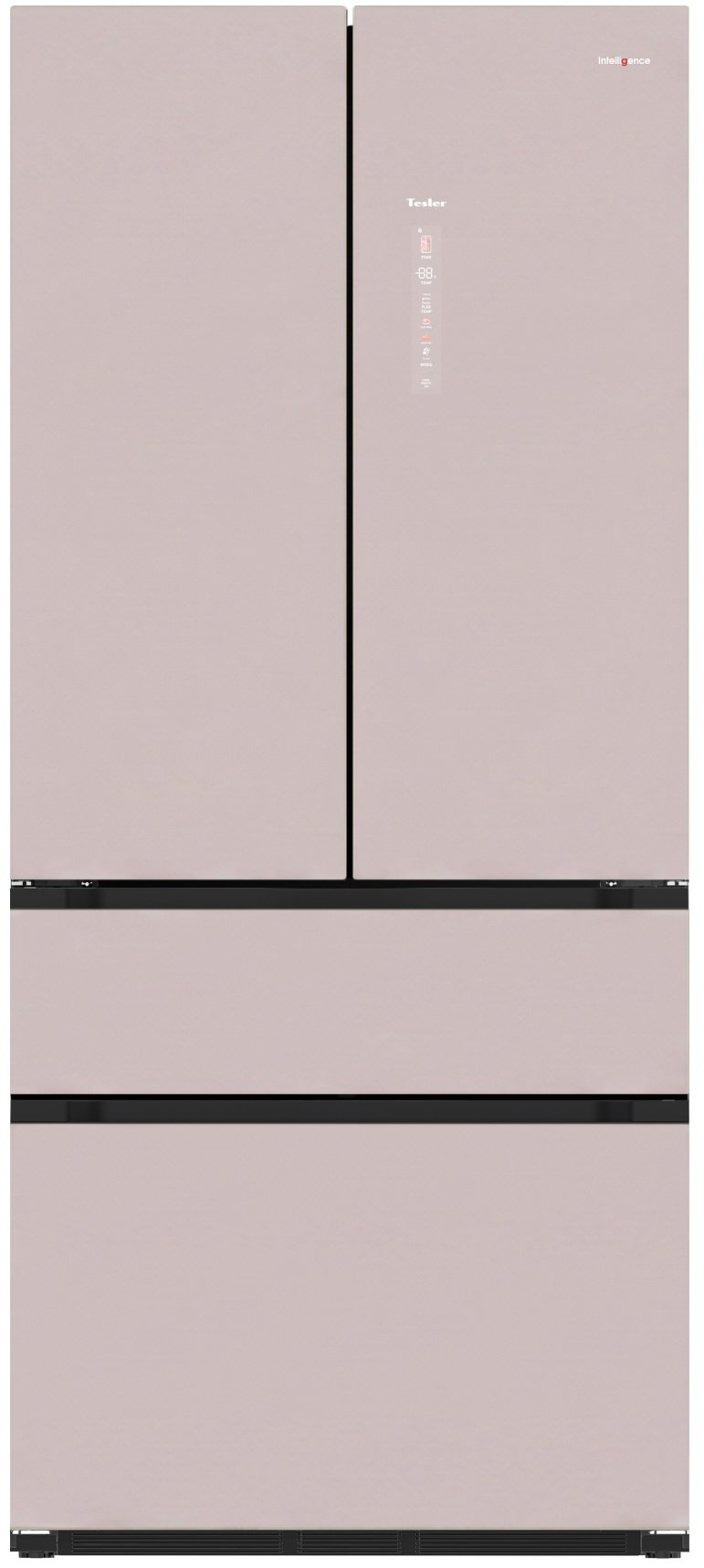 Изображение товара Многокамерный холодильник Tesler RFD-517BI ROSE GLASS