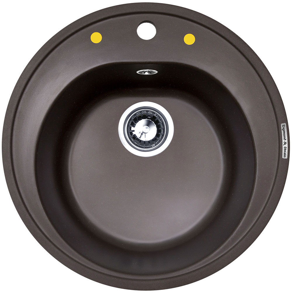 Изображение товара Кухонная мойка Zigmund & Shtain KREIS 505, швейцарский шоколад