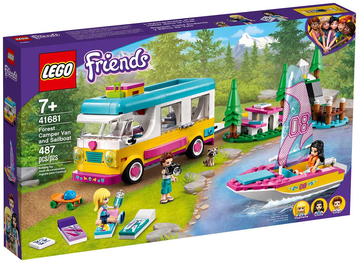 Изображение товара Детский конструктор Lego FRIENDS Лесной дом и лодка 487 деталей Изображение товара Детский конструктор Lego FRIENDS Лесной дом и лодка 487 деталей
