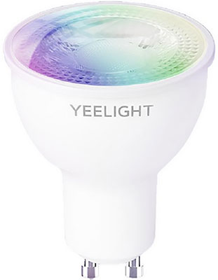 Умная лампочка Yeelight GU10 Smart bulb W1 (Multicolor) (YLDP004-A) лампа светодиодная wiz wi fi ble 50w gu10 922 65rgb1pf 6