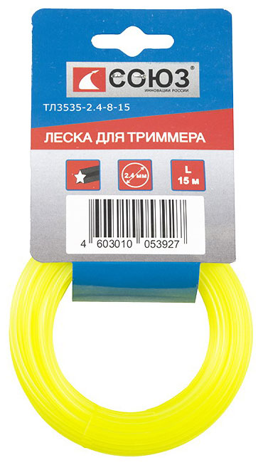 

Леска Союз ТЛ3535-2.4-8-15
