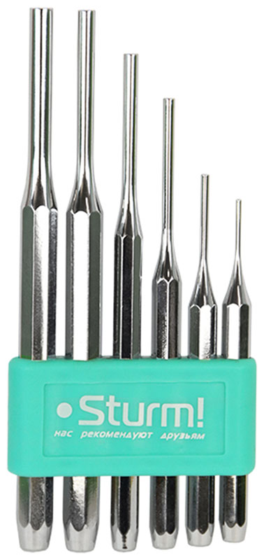 

Набор выколоток Sturm! 1017-05-6 6шт 2-8 мм