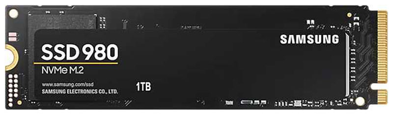 Изображение товара Накопитель SSD Samsung M.2 980 1000 Гб PCIe 3bit MLC (TLC) MZ-V8V1T0BW