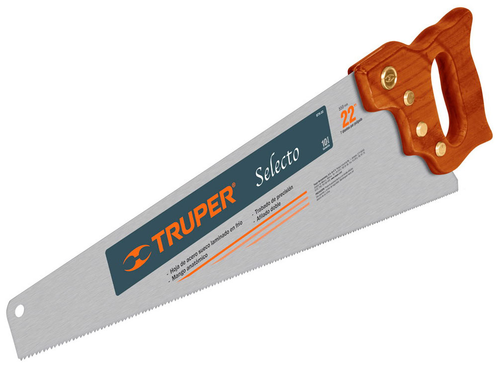 Изображение товара Ножовка по дереву Truper 56 см 18160 STX-22