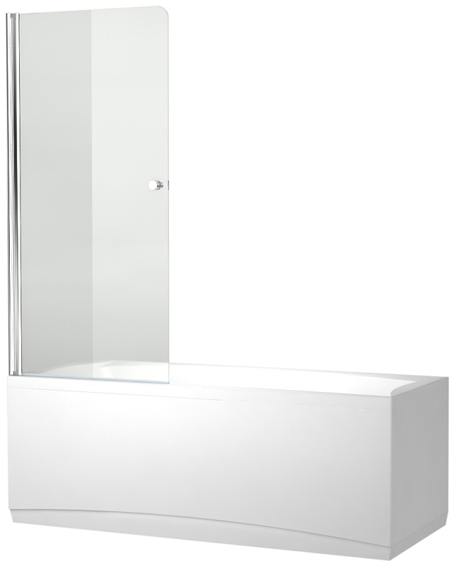 Изображение товара Шторка для ванны Aquanet Alfa 1 NF6211, прозрачное стекло (NF6211)