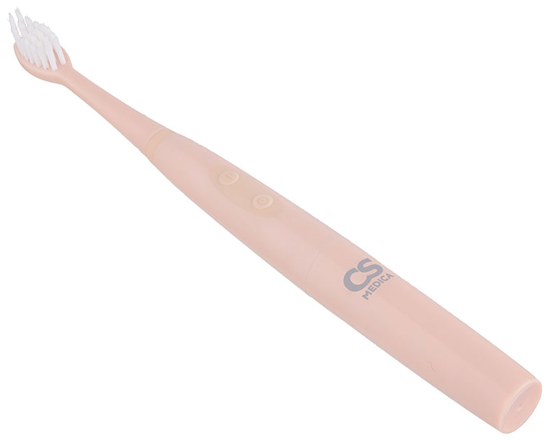 Электрическая зубная щетка CS Medica CS-888-F розовая фланелевые шерстяные брюки canali темно синий