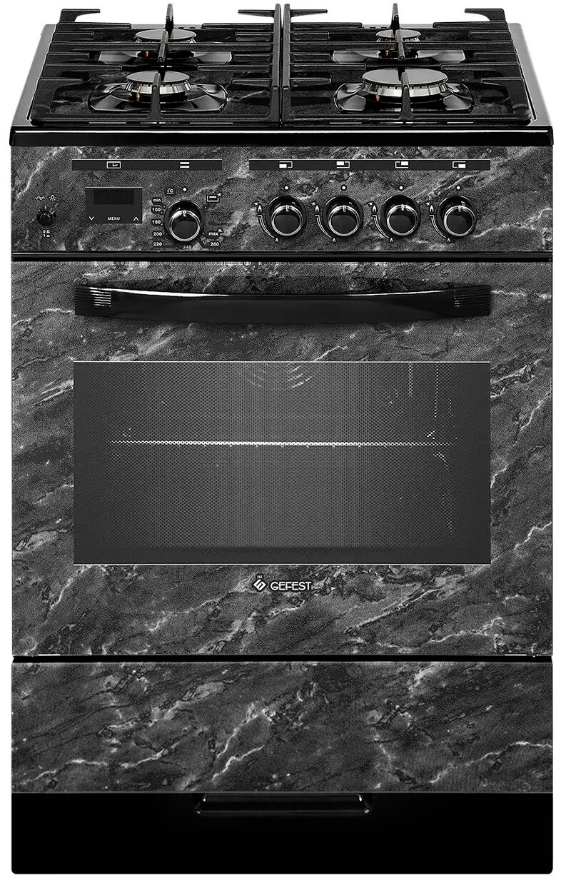 Изображение товара Газовая плита Gefest 6500-03 0053 с духовкой и электроподжигом черная