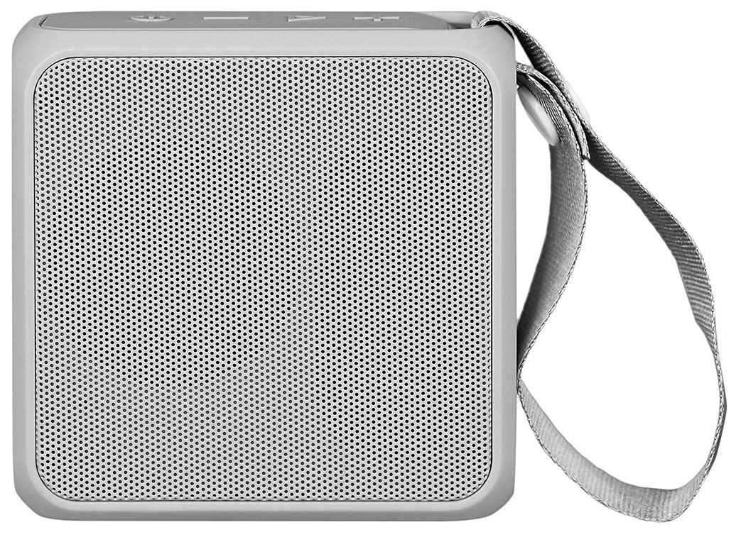 Портативная акустика TFN TWS Quadro серый (TFN-BS03-01GR) портативная акустика tfn quadro lemon