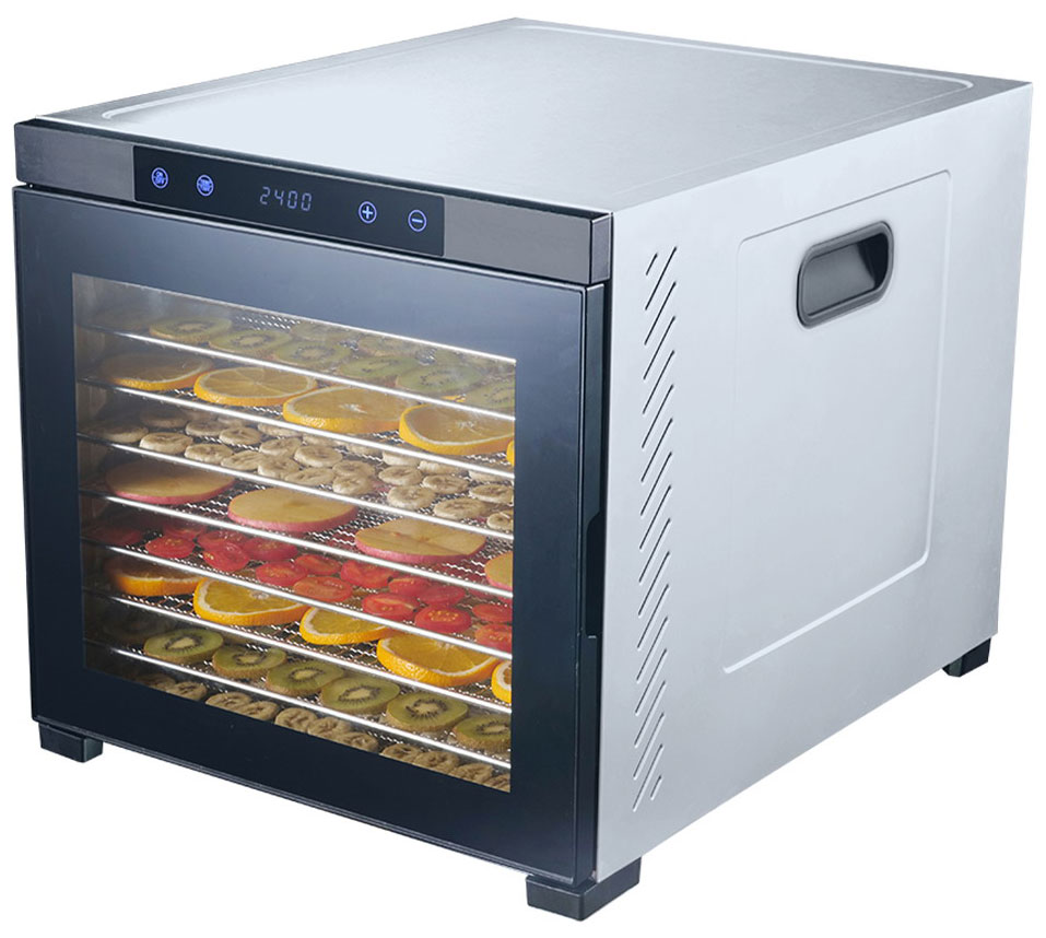 

Сушилка для овощей Viatto VA-DG10SS 160944 нерж.сталь