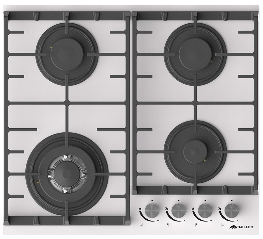 Изображение товара Газовая варочная панель Millen MGHG 602 WH