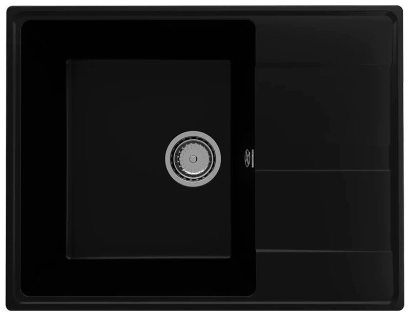 

Кухонная мойка Ulgran Quartz Prima/уголь Prima 650-07, Черный