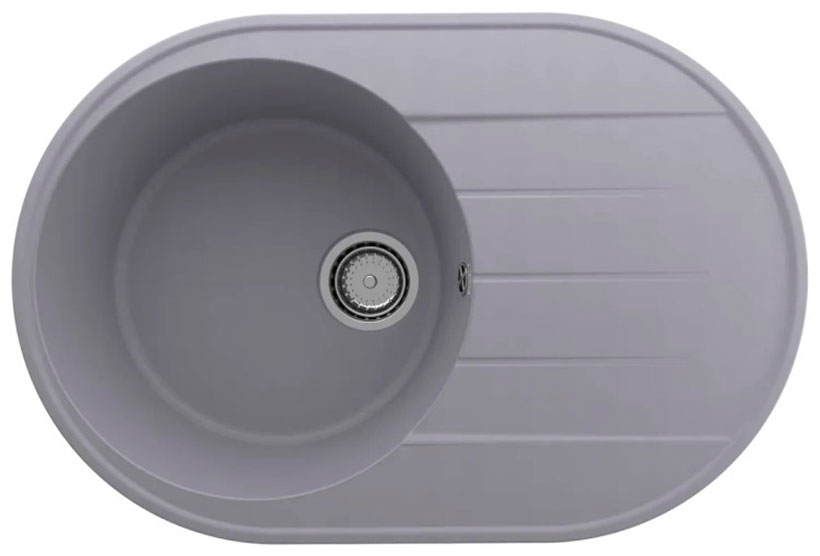 

Кухонная мойка Ulgran Quartz Nora/бетон Nora 750-05, Серый