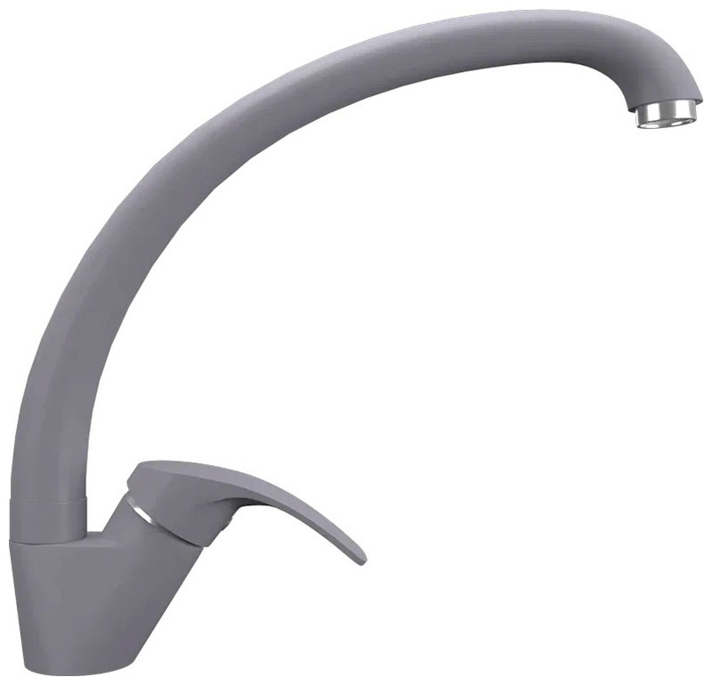 Изображение товара Смеситель для кухни Ulgran UQ-007 бетон матовый поворотный излив