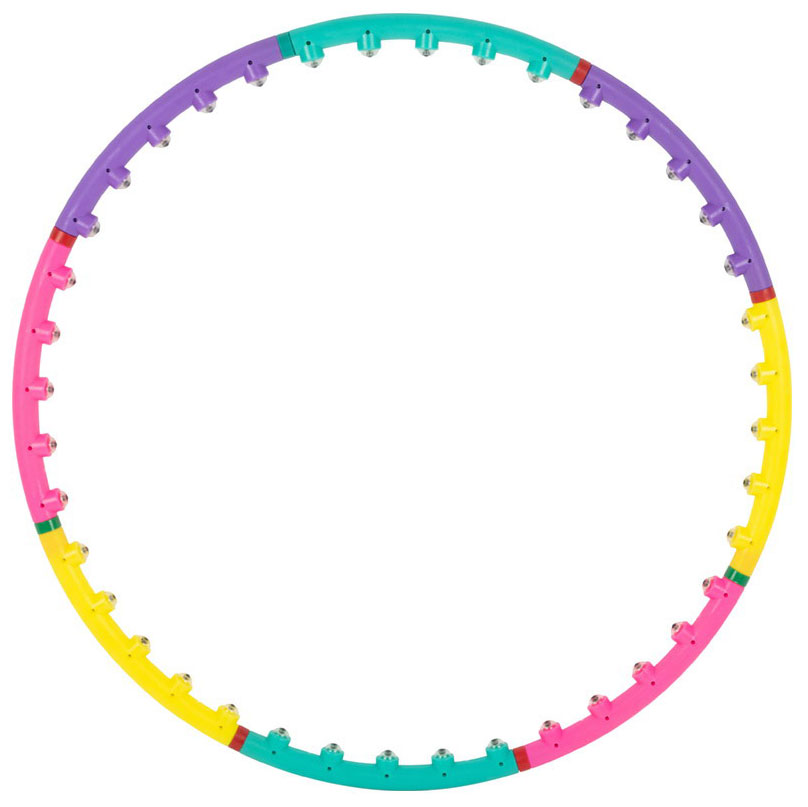 Изображение товара Обруч массажный Ecos MO-01 40 шариков для фитнеса разноцветный