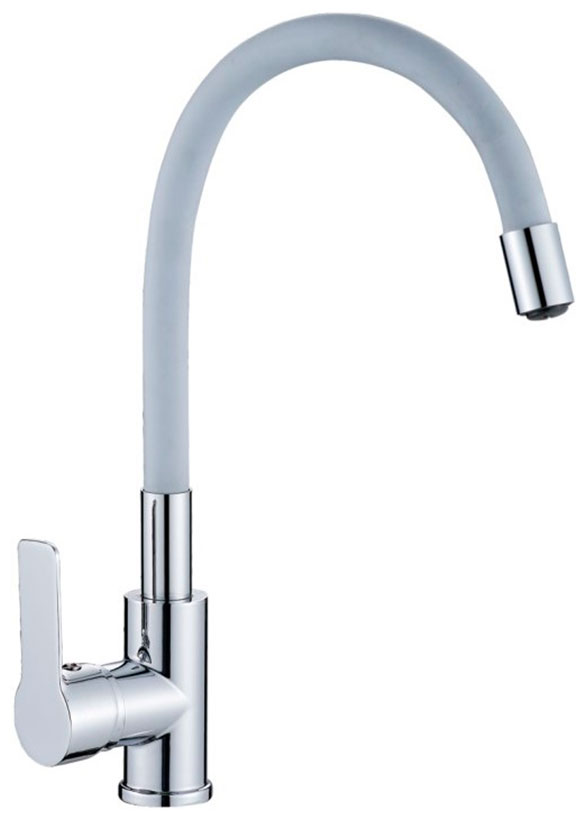 

Кухонный смеситель Haiba HB70112-3 серый, Серый/xром