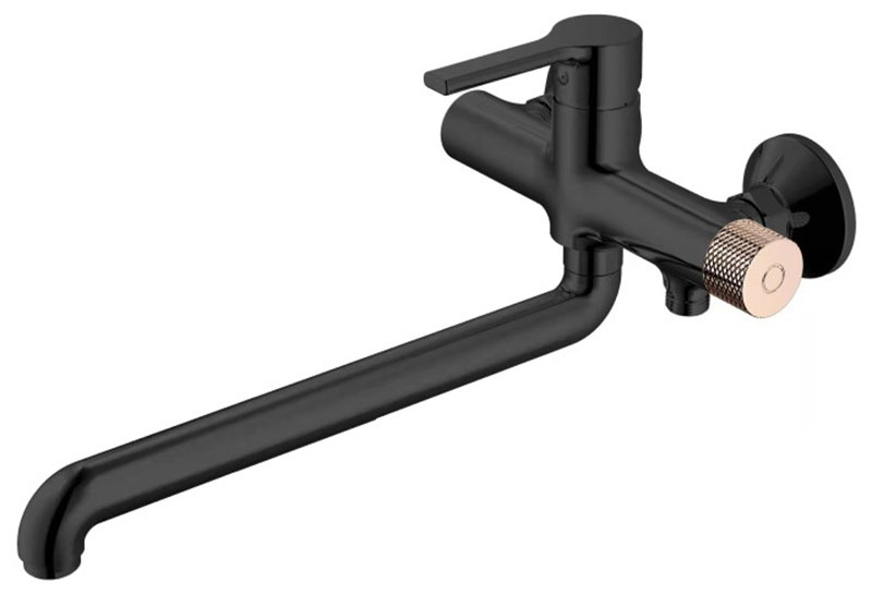 

Смеситель для ванны Haiba HB652-7/черный HB22652-7