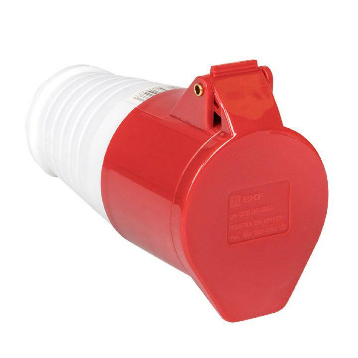 Изображение товара Розетка кабельная EKF PS-215-16-380 IP44 16А для электромонтажа