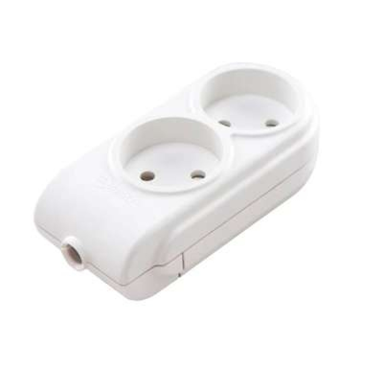 Изображение товара Мakel колодка удлинителя 2-м без заземл защиты шторки компактный