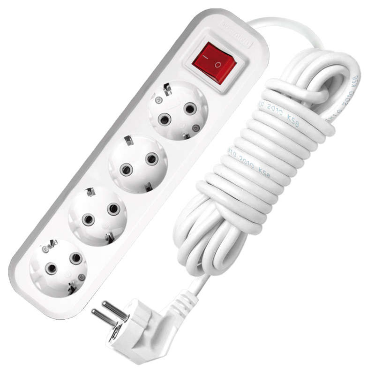 Изображение товара Удлинитель Универсал 4 розетки 3м заземление IP20 13А S-304