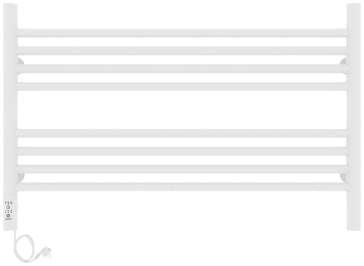 Изображение товара Электрический полотенцесушитель Laris Оливия 800х500 белый матовый муар левое подключение