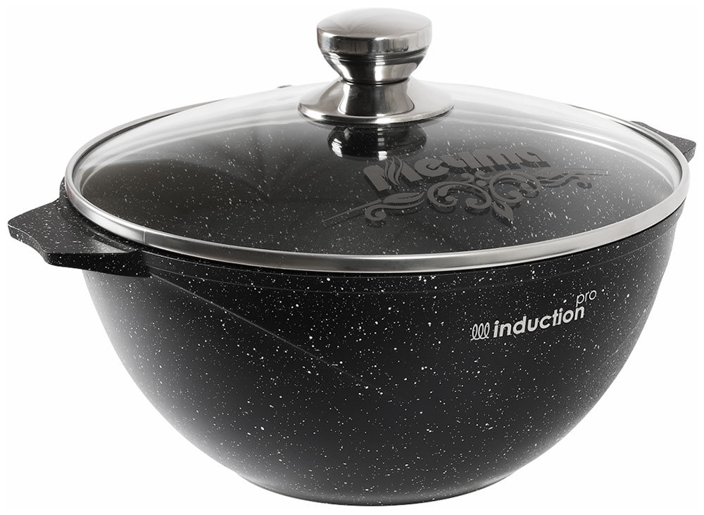 Казан для плова Мечта Гранит black, Induction Pro, 4 л, 28 см (54802И)