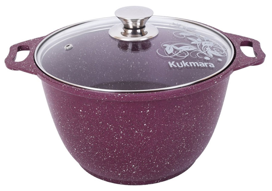 Кастрюля Kukmara Trendy style mystery, 4 л, со стеклянной крышкой (к41tsm)