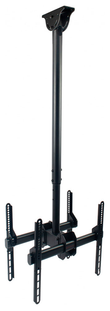 

Профессиональный потолочный кронштейн Arm media для двух LED/LCD/PLASMA телевизоров (LCD-1750 black)