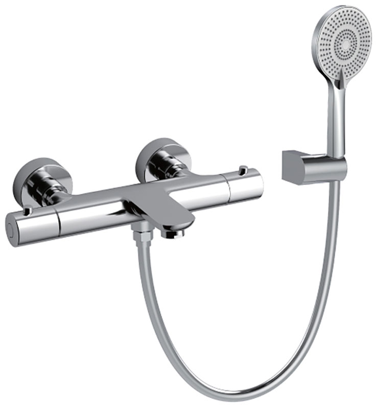 

Смеситель для ванны термостатический Raiber Graceful/хром (RP-008)