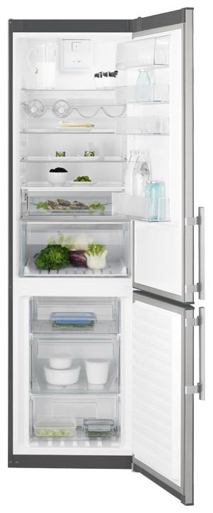 Двухкамерный холодильник Electrolux EN 3854 NOX холодильник electrolux en 3454 now белый