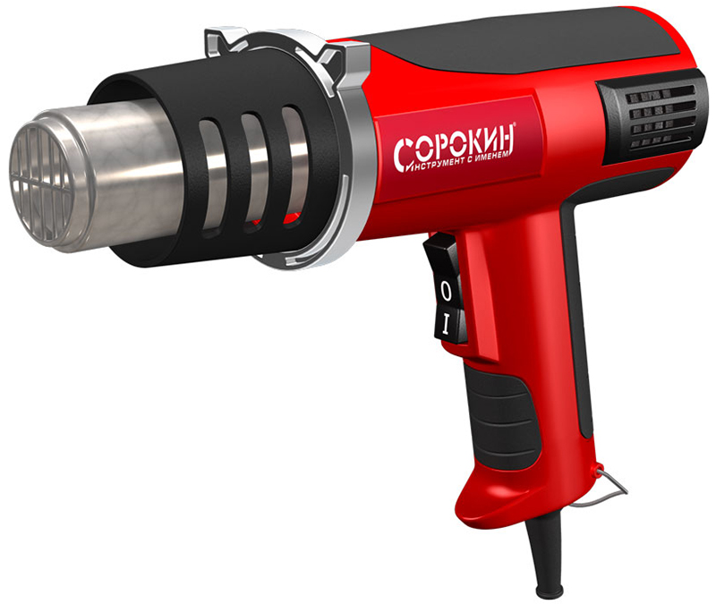 Изображение товара Промышленный фен Сорокин 29.78 с регулировкой температуры до 650°C