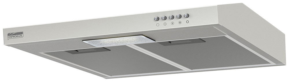 

Вытяжка Krona Jessica slim 600 white push button (W), Белый