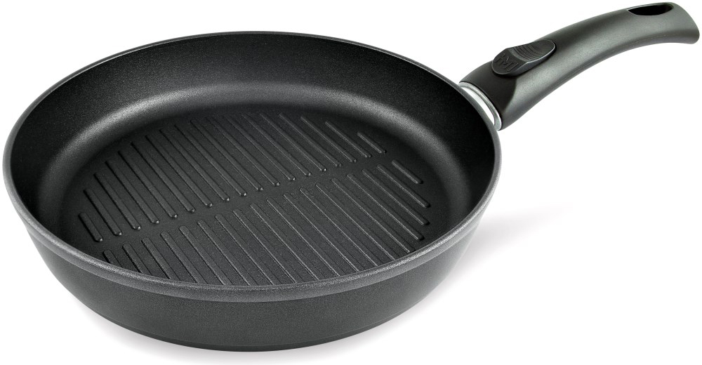 Изображение товара Сковорода гриль НМП 4424 низкая Оригинальная диаметр 24 см антипригарное покрытие