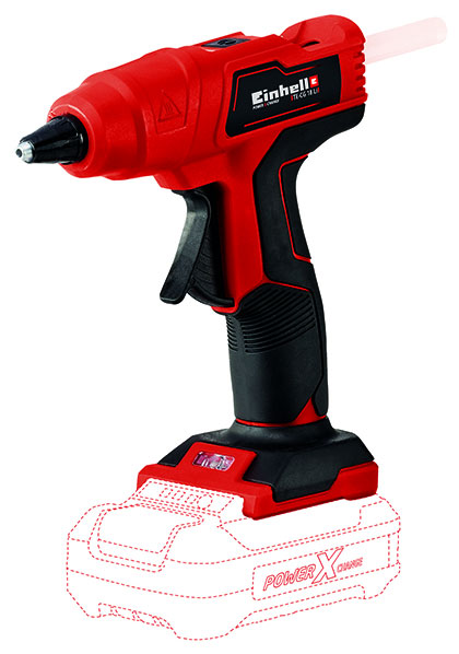 Клеевой пистолет Einhell PXC TE-CG 18 Li - Solo 4522200 Клеевой пистолет Einhell PXC TE-CG 18 Li - Solo 4522200