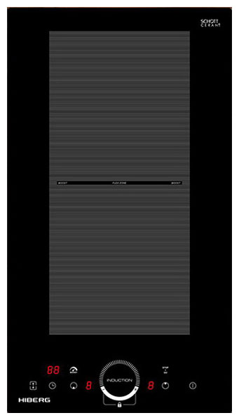 Изображение товара Электрическая варочная панель Hiberg i-MS 3029 B стеклокерамика индукция