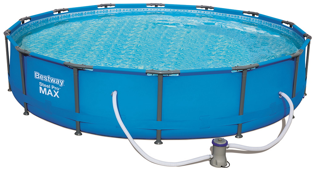 Изображение товара Бассейн BestWay 427 х 84 см фильтрующий насос (220-240В) 56595