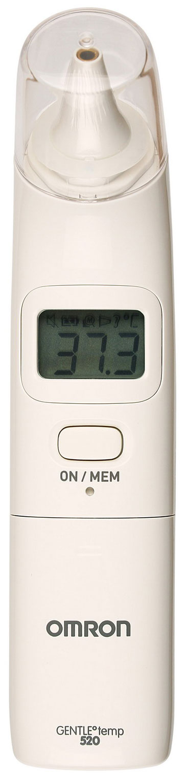 Инфракрасный ушной термометр OMRON Gentle Temp 520 (MC-520-E) термометр omron gentle temp 720 mc 720 e