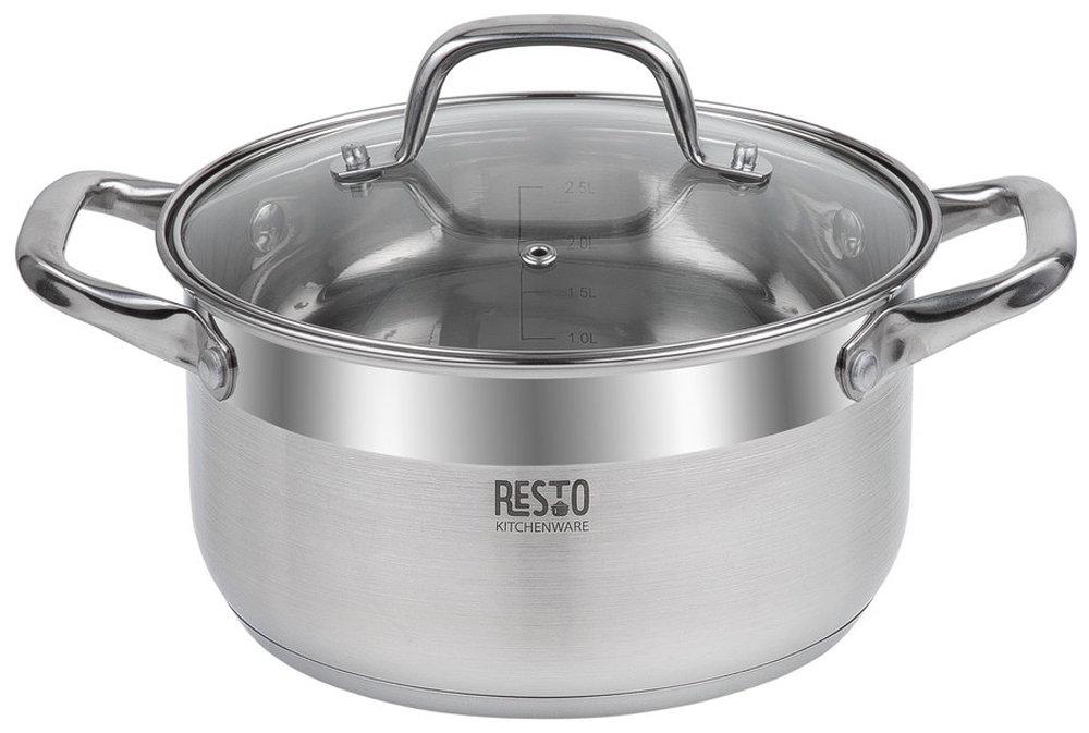 Кастрюля с крышкой Resto d20, h=11.5 см, 3.6 л 92003