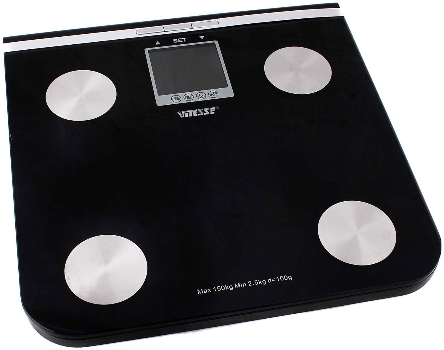 Весы напольные Vitesse VS-614 Черный кухонные весы vitesse vs 616 grn