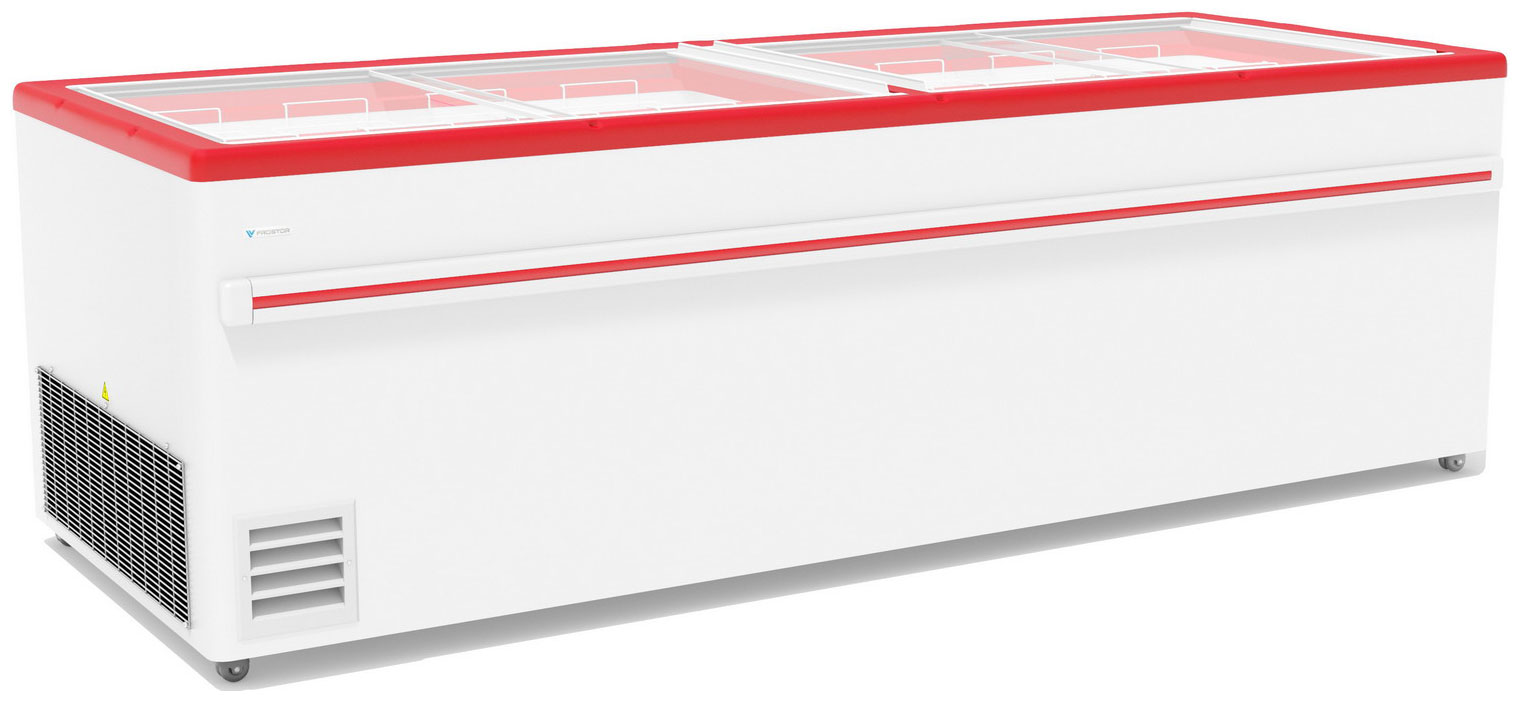 Морозильная бонета Frostor F 2500 B красный морозильная камера frostor f 800 sd двойная глухая крышка